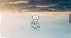 Desktop Screenshot of lafontedeglidei.com